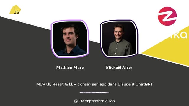 MCP UI, React et LLM: comment créer son App dans Claude & ChatGPT
